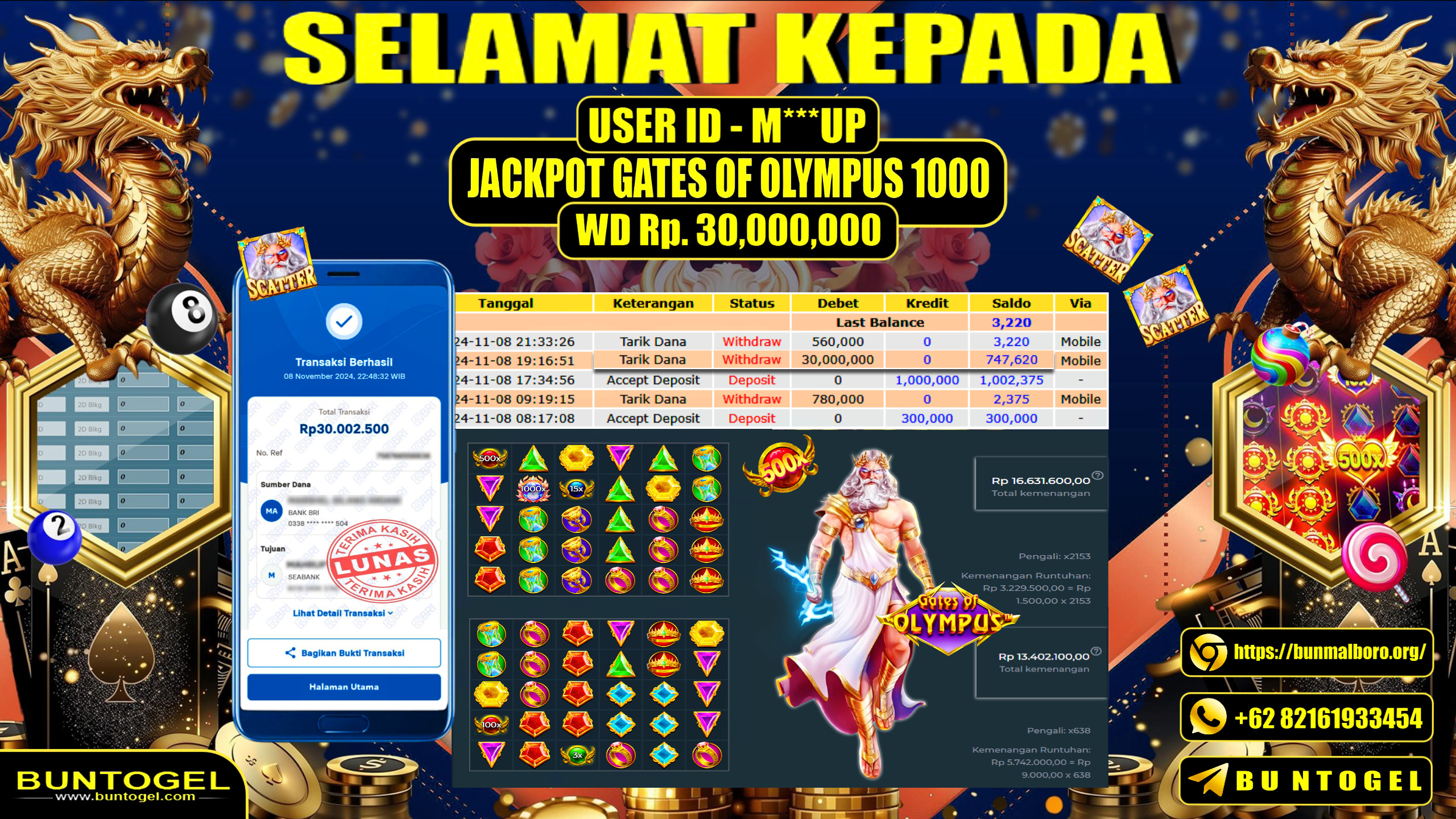 BUKTI BAYAR BUNTOGEL