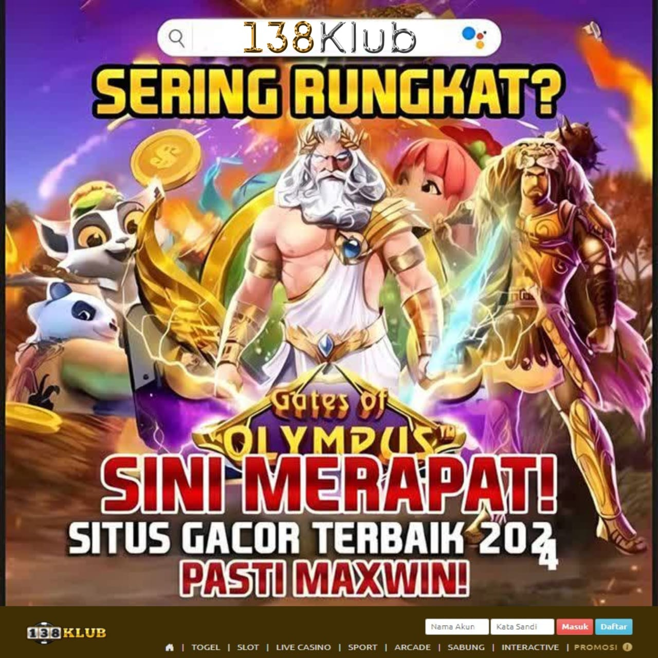 NASIBET Slot Game Jackpot Besar Resmi 2024