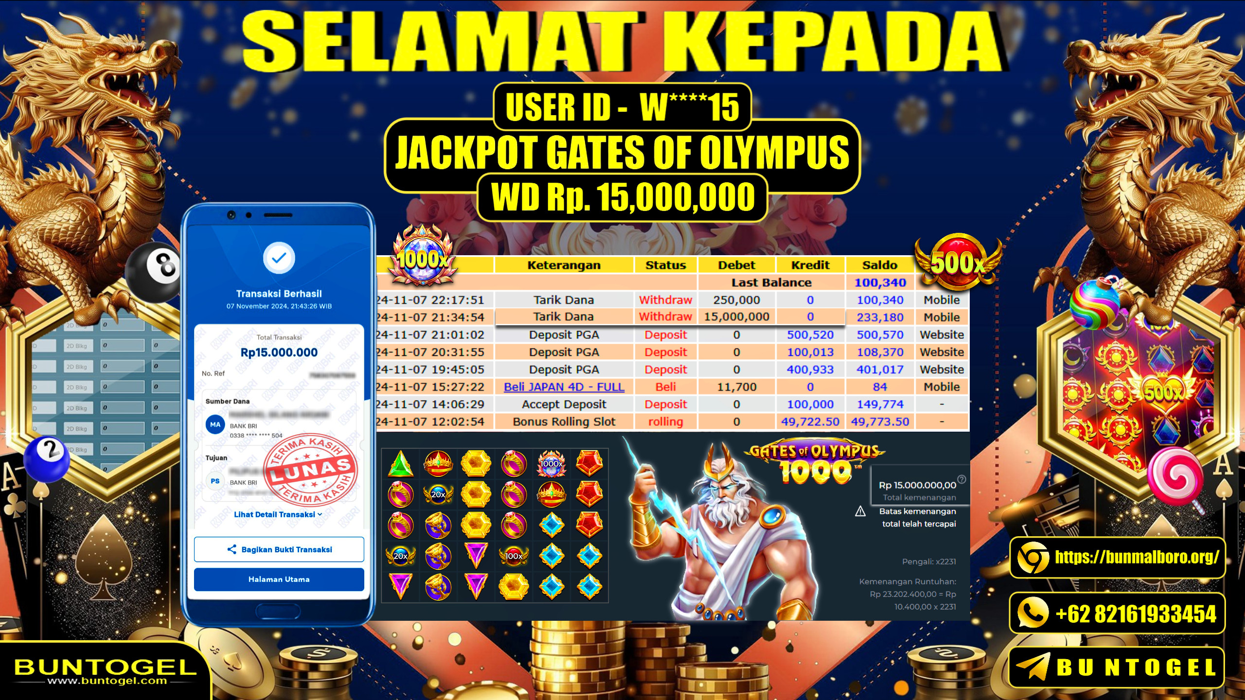 BUKTI BAYAR BUNTOGEL