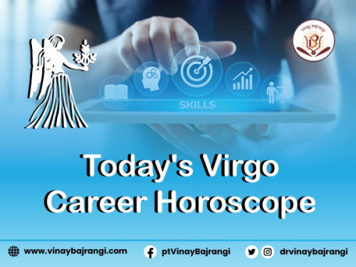 Today's Virgo career horoscope Whether you're looking to make a career change or simply want to stay on track with your current path, Dr. Bajrangi can help you navigate the challenges and opportunities that lie ahead. Contact him today to schedule your personalized consultation. For more info visit: https://www.vinaybajrangi.com/horoscope/daily-horoscope/virgo.php