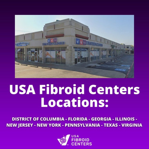 USA Fibroid Centers is a national network of outpatient medical centers dedicated to providing minimally invasive treatments for uterine fibroids. Our skilled physicians use advanced techniques to deliver safe and effective treatment options that preserve a woman's uterus. We are committed to helping women regain control of their lives and achieve optimal health.


To know more visit-
https://www.usafibroidcenters.com/locations/