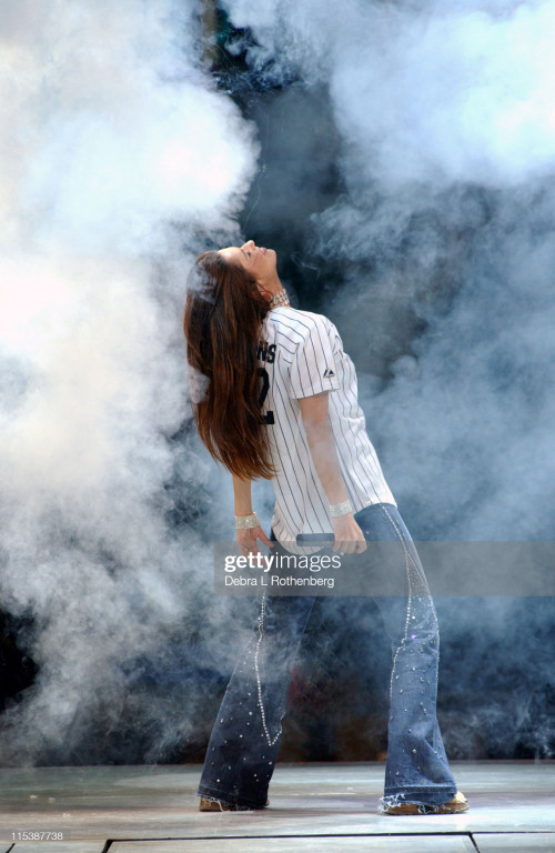 Shania Twain during Shania Twain in Concert - October 14, 2003 at Madison Square Garden in New York 