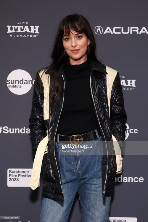 PARK CITY, UTAH - JANUARY 20: Dakota Johnson attends the 2023 Sundance Film Festival "The Disappeara