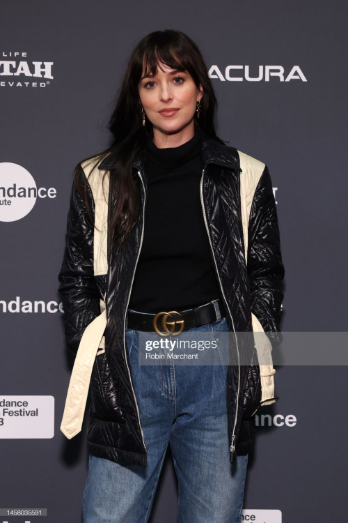 PARK CITY, UTAH - JANUARY 20: Dakota Johnson attends the 2023 Sundance Film Festival "The Disappeara