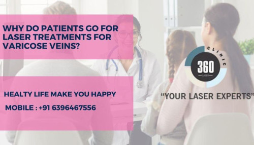 Laser360clinic is the best approach if you want effective laser treatment for varicose veins without any complications.
https://laser360clinic.com/why-do-patients-go-for-laser-treatments-for-varicose-veins/