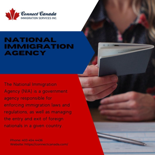 The National Immigration Agency (NIA) is a government agency responsible for enforcing immigration laws and regulations, as well as managing the entry and exit of foreign nationals in a given country.

Phone: 403 454 4436
Website: https://connectcanada.com/

#National Immigration Agency #government agency #immigration laws #visa issuance #border control #deportation #integration process #immigration policies #international collaboration.